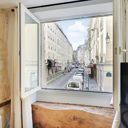 Mykeypers - Deluxe Flat 6p - St Germain Des Pres Café De Flore Apartment *